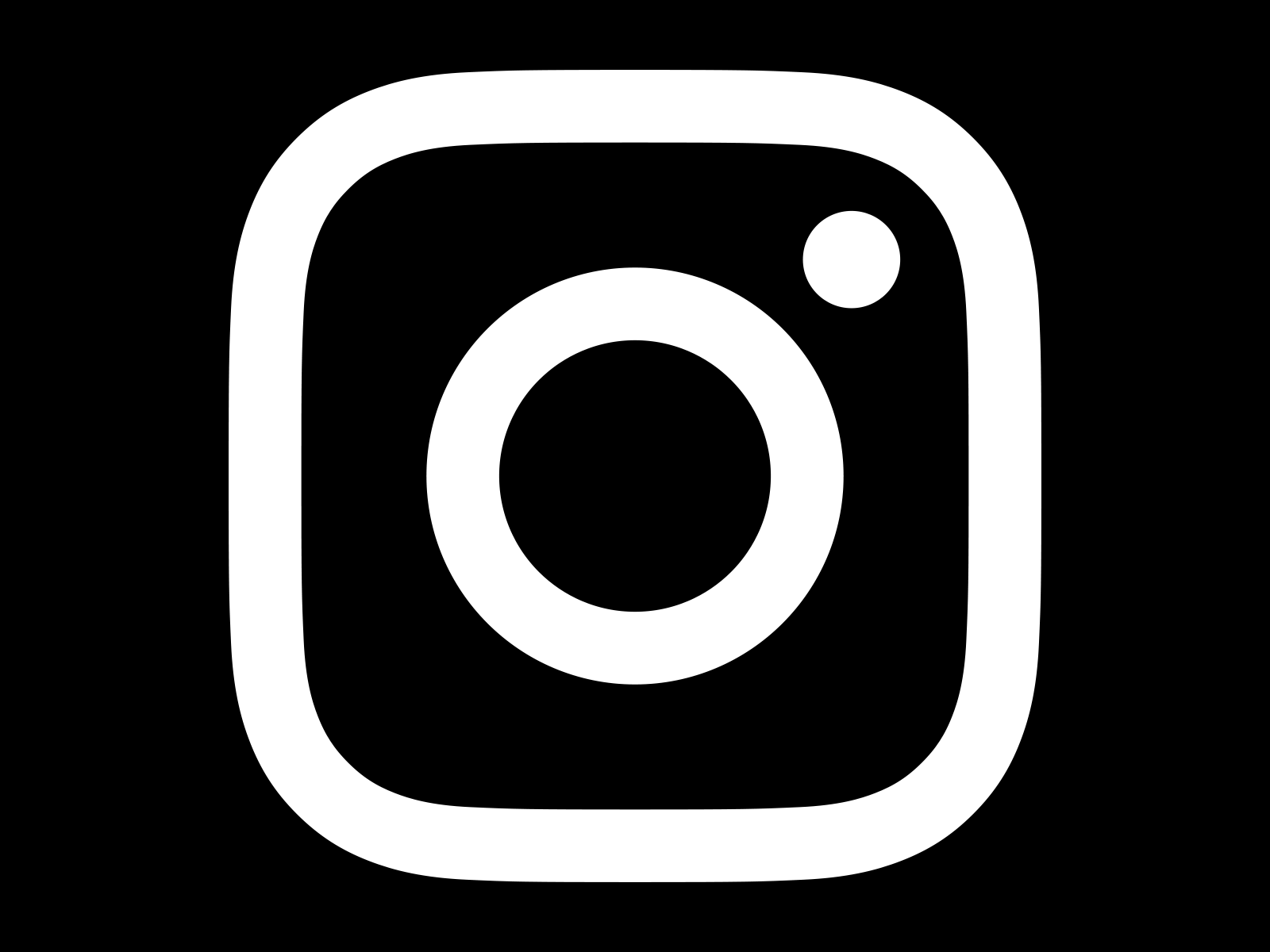 Instagram Logo With Black Background